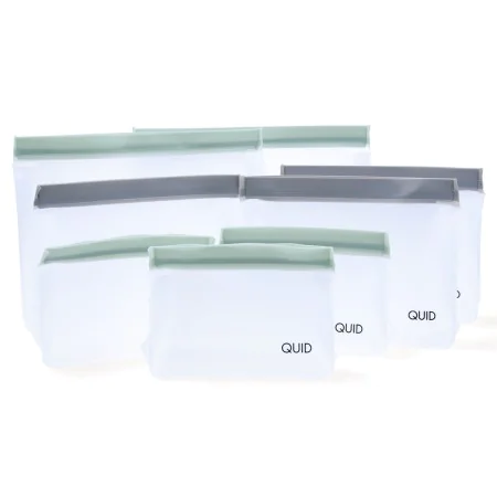 Reusable Food Bag Set Quid Rico Plastic Zip 8 Pieces by Quid, Food storage - Ref: S2711941, Price: 10,41 €, Discount: %