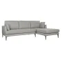 Chaise Longue Sofa DKD Home Decor Grey Polyester Metal (240 x 160 x 85 cm) by DKD Home Decor, Chairs - Ref: S3022903, Price: ...