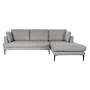 Chaise Longue Sofa DKD Home Decor Grey Polyester Metal (240 x 160 x 85 cm) by DKD Home Decor, Chairs - Ref: S3022903, Price: ...