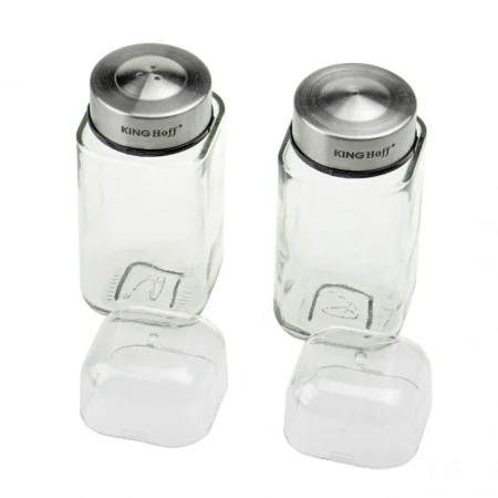 Salt Shaker with Lid KH1643 Transparent by N/A, Dispensers for dressings and spices - Ref: M0200719, Price: 7,26 €, Discount: %