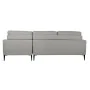 Canapé chaise longue DKD Home Decor Gris Polyester Métal (240 x 160 x 85 cm) de DKD Home Decor, Chaises - Réf : S3022903, Pri...