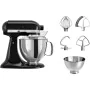 Robot culinaire KitchenAid 5KSM175PSEOB Noir 300 W de KitchenAid, Fouets et malaxeurs - Réf : M0200724, Prix : 601,52 €, Remi...