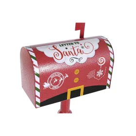 Christmas bauble DKD Home Decor White Black Red Green Letterbox 33 x 18 x 100,5 cm by DKD Home Decor, Christmas - Ref: S30522...