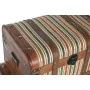 Juego de Baúles Home ESPRIT Madera Lienzo Colonial 61 x 43 x 42,5 cm 60 x 43,5 x 42 cm (3 Unidades) de Home ESPRIT, Cajas y a...