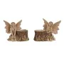 Decorative Figure Home ESPRIT Brown Fairy 18 x 10 x 15 cm (2 Units) by Home ESPRIT, Ornaments - Ref: S3054356, Price: 19,24 €...