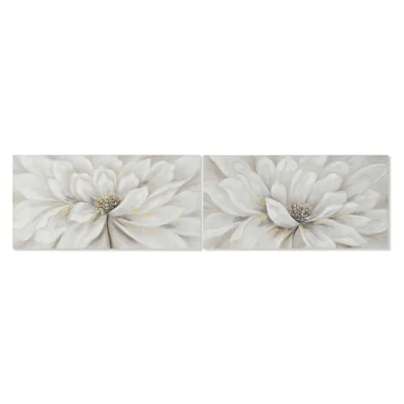 Painting Home ESPRIT Shabby Chic Poppy 120 x 3 x 60 cm (2 Units) by Home ESPRIT, Prints on Canvas - Ref: S3054742, Price: 72,...