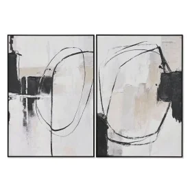 Painting Home ESPRIT Abstract Urban 100 x 4 x 140 cm (2 Units) by Home ESPRIT, Prints on Canvas - Ref: S3054782, Price: 248,5...