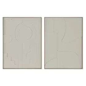 Painting Home ESPRIT Abstract Scandinavian 75 x 4 x 100 cm (2 Units) by Home ESPRIT, Prints on Canvas - Ref: S3054787, Price:...