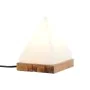 Desk lamp DKD Home Decor Salt Acacia 15 W 220 V 13 x 13 x 18 cm by DKD Home Decor, Bedside and Table Lamps - Ref: S3055863, P...