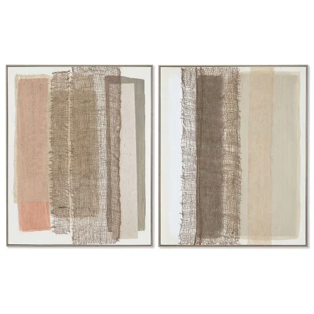 Painting Home ESPRIT Abstract Urban 82,3 x 4,5 x 102 cm (2 Units) by Home ESPRIT, Prints on Canvas - Ref: S3056002, Price: 17...