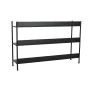 Scaffale Home ESPRIT Nero Metallo 120 x 30 x 76 cm di Home ESPRIT, Scaffalature e ripiani di immagazzinaggio - Rif: S3057914,...