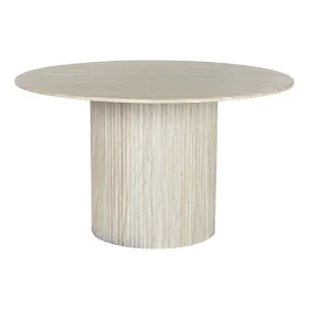 Table de Salle à Manger Home ESPRIT Beige Granite Bois MDF 130 x 130 x 75 cm de Home ESPRIT, Tables - Réf : S3058297, Prix : ...