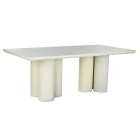 Mesa de Comedor Home ESPRIT Granito Madera MDF 200 x 100 x 76 cm de Home ESPRIT, Mesas - Ref: S3058298, Precio: 537,24 €, Des...