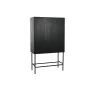 Armario Home ESPRIT Blanco Negro Metal Abeto 100 x 40 x 170 cm de Home ESPRIT, Armarios y aparadores - Ref: S3058321, Precio:...