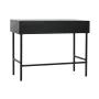 Consola Home ESPRIT Blanco Negro 100 x 40 x 77 cm de Home ESPRIT, Mesas - Ref: S3058323, Precio: 139,34 €, Descuento: %