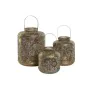 Set de Portavelas Home ESPRIT Dorado Metal 24 x 24 x 32 cm de Home ESPRIT, Candelabros y portavelas - Ref: S3058403, Precio: ...