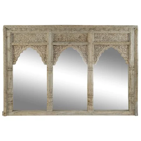 Wall mirror Home ESPRIT Natural 160 x 12 x 110 cm by Home ESPRIT, Wall-Mounted Mirrors - Ref: S3058436, Price: 657,50 €, Disc...