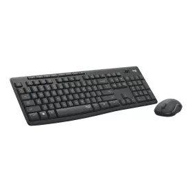 Tastiera e Mouse Logitech 920-009794 Nero Grigio Acciaio Tedesco QWERTZ di Logitech, Set tastiera e Mouse - Rif: M0200775, Pr...