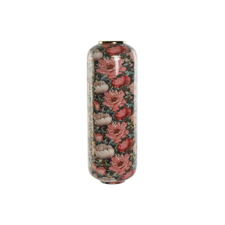 Vase Home ESPRIT Multicolour Pink Metal 25 x 25 x 69,3 cm by Home ESPRIT, Vases - Ref: S3058537, Price: 87,91 €, Discount: %