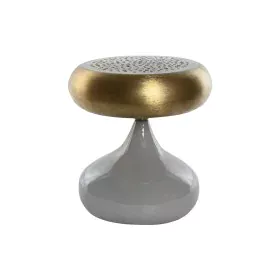 Lâmpada de mesa Home ESPRIT Cinzento Dourado Metal 4 W 220 V 36 x 36 x 37,5 cm de Home ESPRIT, Candeeiros de mesa e de cabece...