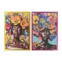 Cadre Home ESPRIT Jaune Rose Moderne Africaine 80 x 3,3 x 120 cm (2 Unités) de Home ESPRIT, Impressions sur toile - Réf : S30...