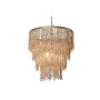 Suspension Home ESPRIT Doré Naturel Bois Métal 70 x 70 x 157 cm de Home ESPRIT, Plafonniers - Réf : S3058572, Prix : 298,92 €...