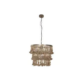 Suspension Home ESPRIT Marron Naturel Bois Métal 50 W 53 x 53 x 123 cm de Home ESPRIT, Plafonniers - Réf : S3058573, Prix : 1...