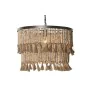 Candeeiro de teto Home ESPRIT Castanho Natural Madeira Metal 50 W 61 x 61 x 117 cm de Home ESPRIT, Iluminação de teto interio...