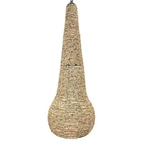 Suspension Home ESPRIT Naturel Bois Métal 50 W 36,5 x 36,5 x 174,5 cm de Home ESPRIT, Plafonniers - Réf : S3058575, Prix : 20...