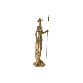 Deko-Figur Home ESPRIT Gold Harz 10 x 10 x 37 cm von Home ESPRIT, Ornamente - Ref: S3058583, Preis: 18,20 €, Rabatt: %