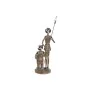 Figurine Décorative Home ESPRIT Argenté Naturel Résine 9 x 8 x 25 cm de Home ESPRIT, Objets de décoration - Réf : S3058586, P...