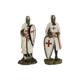 Decorative Figure Home ESPRIT White Red Resin 9 x 8 x 21 cm (2 Units) by Home ESPRIT, Ornaments - Ref: S3058587, Price: 22,24...