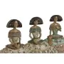 Figurine Décorative Home ESPRIT Multicouleur Métal Résine 27 x 10 x 29,5 cm (3 Unités) de Home ESPRIT, Objets de décoration -...