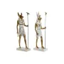 Decorative Figure Home ESPRIT White Golden Resin Oriental Egyptian Man 7 x 11,5 x 36 cm (2 Units) by Home ESPRIT, Ornaments -...