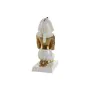 Figura Decorativa Home ESPRIT Branco Dourado Resina Oriental Egípcio 12,5 x 17 x 25 cm (2 Unidades) de Home ESPRIT, Adornos -...