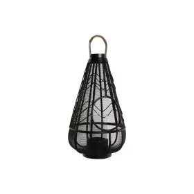 Portacandele Home ESPRIT Nero Metallo 28 x 28 x 50 cm di Home ESPRIT, Candelieri e portacandele - Rif: S3058602, Prezzo: 35,0...