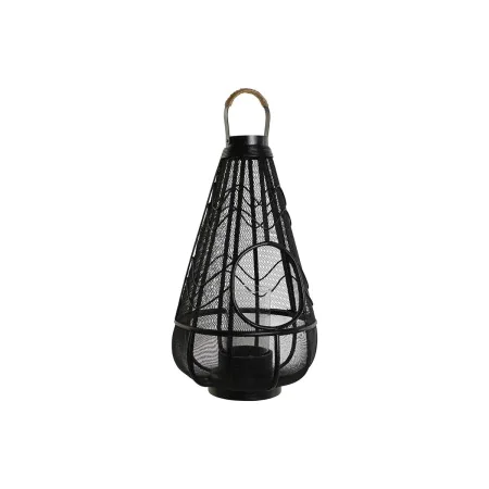 Candleholder Home ESPRIT Black Metal 28 x 28 x 50 cm by Home ESPRIT, Candelabras and candle holders - Ref: S3058602, Price: 3...