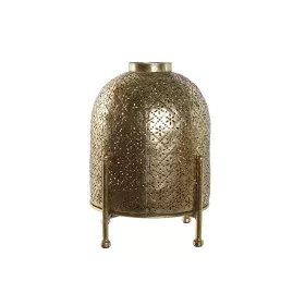 Candleholder Home ESPRIT Golden Metal Crystal 19 x 19 x 24,5 cm by Home ESPRIT, Candelabras and candle holders - Ref: S305860...