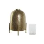 Castiçais Home ESPRIT Dourado Metal Cristal 24 x 24 x 33 cm de Home ESPRIT, Candelabros e suportes para velas - Ref: S3058607...