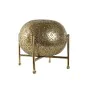 Kerzenschale Home ESPRIT Gold Metall Kristall 24 x 24 x 20 cm von Home ESPRIT, Kerzenständer und Kerzenhalter - Ref: S3058608...