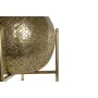 Kerzenschale Home ESPRIT Gold Metall Kristall 29 x 29 x 26,5 cm von Home ESPRIT, Kerzenständer und Kerzenhalter - Ref: S30586...