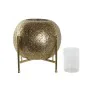 Kerzenschale Home ESPRIT Gold Metall Kristall 29 x 29 x 26,5 cm von Home ESPRIT, Kerzenständer und Kerzenhalter - Ref: S30586...