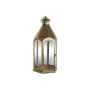 Castiçais Home ESPRIT Dourado Metal Cristal 23 x 23 x 48 cm de Home ESPRIT, Candelabros e suportes para velas - Ref: S3058612...