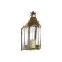 Portavelas Home ESPRIT Dorado Metal Cristal 23 x 23 x 48 cm de Home ESPRIT, Candelabros y portavelas - Ref: S3058612, Precio:...