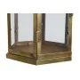 Castiçais Home ESPRIT Dourado Metal Cristal 23 x 23 x 48 cm de Home ESPRIT, Candelabros e suportes para velas - Ref: S3058612...