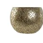 Kerzenschale Home ESPRIT Gold Metall Kristall 13,5 x 13,5 x 11,5 cm von Home ESPRIT, Kerzenständer und Kerzenhalter - Ref: S3...