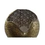 Kerzenschale Home ESPRIT Gold Metall Kristall 13,5 x 13,5 x 11,5 cm von Home ESPRIT, Kerzenständer und Kerzenhalter - Ref: S3...