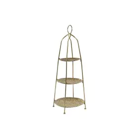 Portafrutta Home ESPRIT Dorato Metallo 39 x 39 x 86 cm di Home ESPRIT, Piatti e teglie - Rif: S3058620, Prezzo: 55,65 €, Scon...