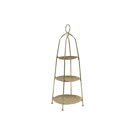 Fruteira Home ESPRIT Dourado Metal 39 x 39 x 86 cm de Home ESPRIT, Pratos e fontes - Ref: S3058620, Preço: 55,65 €, Desconto: %