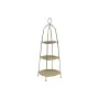 Fruteira Home ESPRIT Dourado Metal 39 x 39 x 86 cm de Home ESPRIT, Pratos e fontes - Ref: S3058620, Preço: 55,65 €, Desconto: %